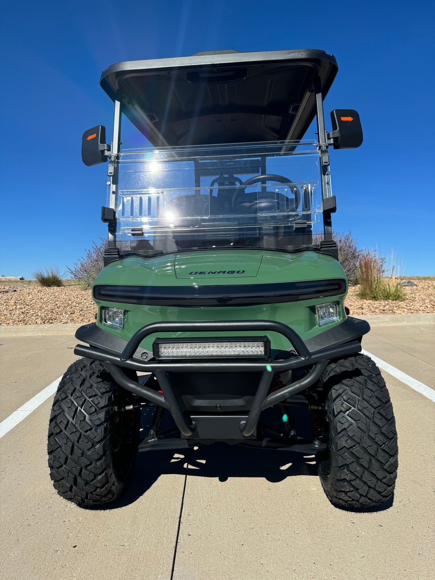 2025 DENAGO NOMAD XL 2+2 LIFTED LITHIUM 4 PASSENGER GOLF CART
