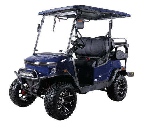 DENAGO NOMAD XL 2+2 LIFTED LITHIUM 4 PASSENGER GOLF CART