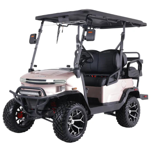 DENAGO NOMAD XL 2+2 LIFTED LITHIUM 4 PASSENGER GOLF CART