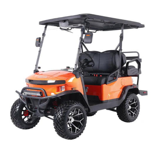 DENAGO NOMAD XL 2+2 LIFTED LITHIUM 4 PASSENGER GOLF CART