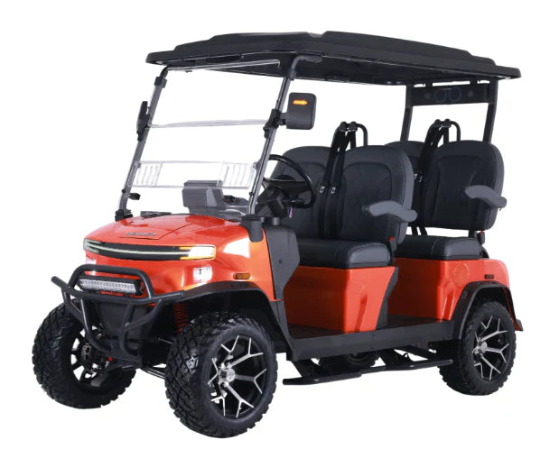 DENAGO ROVER XL 4 PASSENGER LIFTED LITHIUM GOLF CART