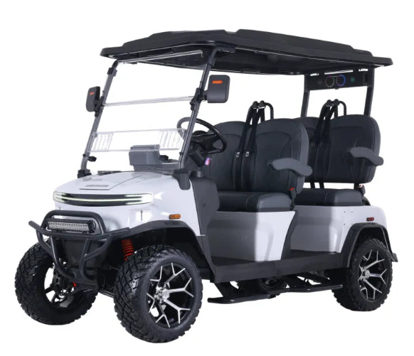 DENAGO ROVER XL 4 PASSENGER LIFTED LITHIUM GOLF CART