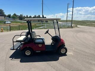 2019 Yamaha	Drive 2 Maroon Lead-Acid 4 Passenger - Electric