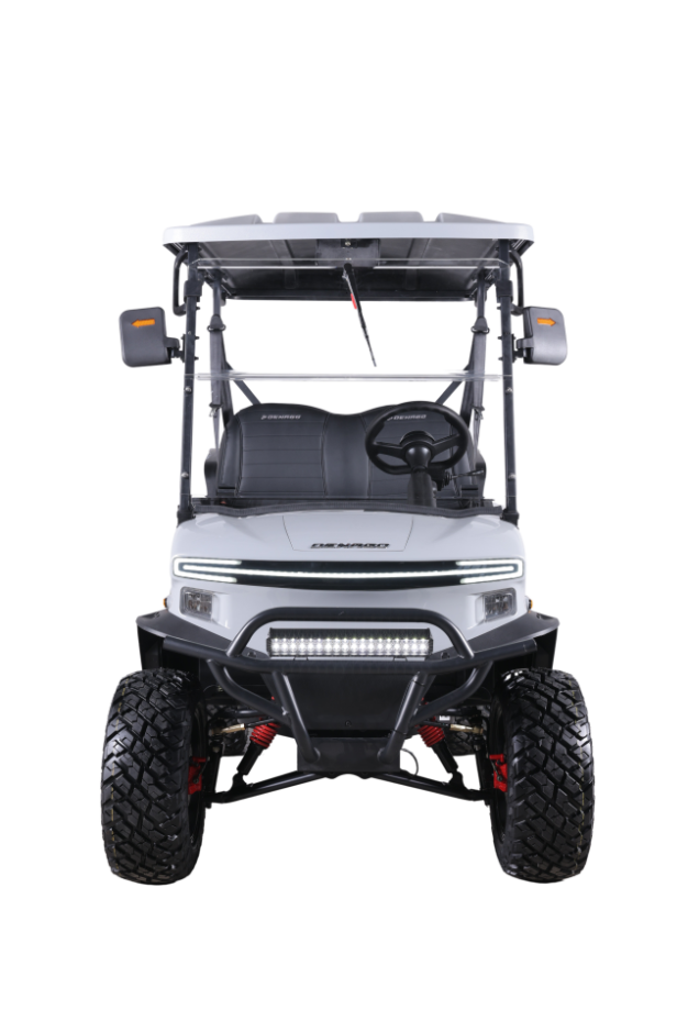 DENAGO NOMAD XL 2+2 LIFTED LITHIUM 4 PASSENGER GOLF CART