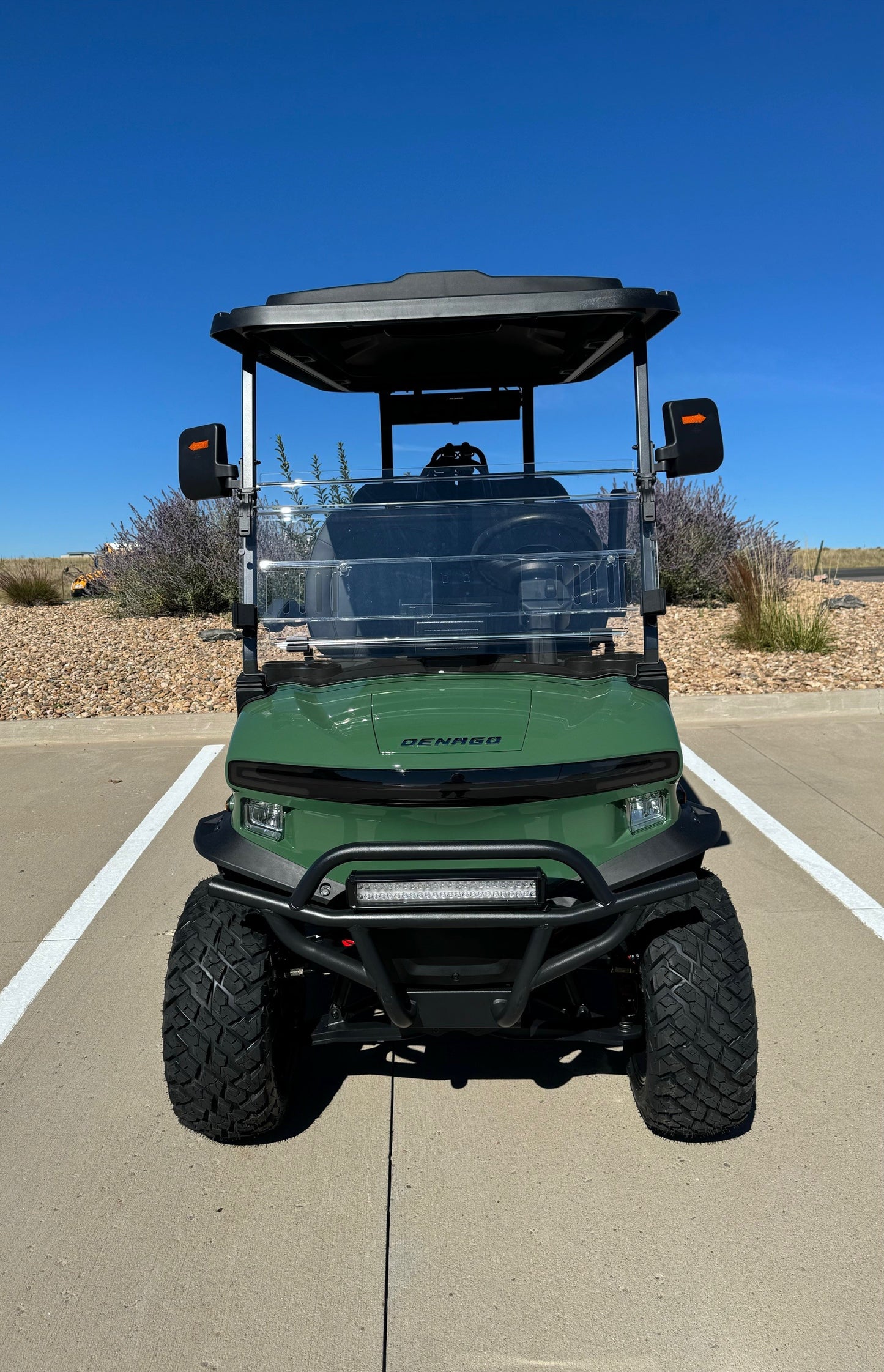 DENAGO ROVER XL 4 PASSENGER LIFTED LITHIUM GOLF CART